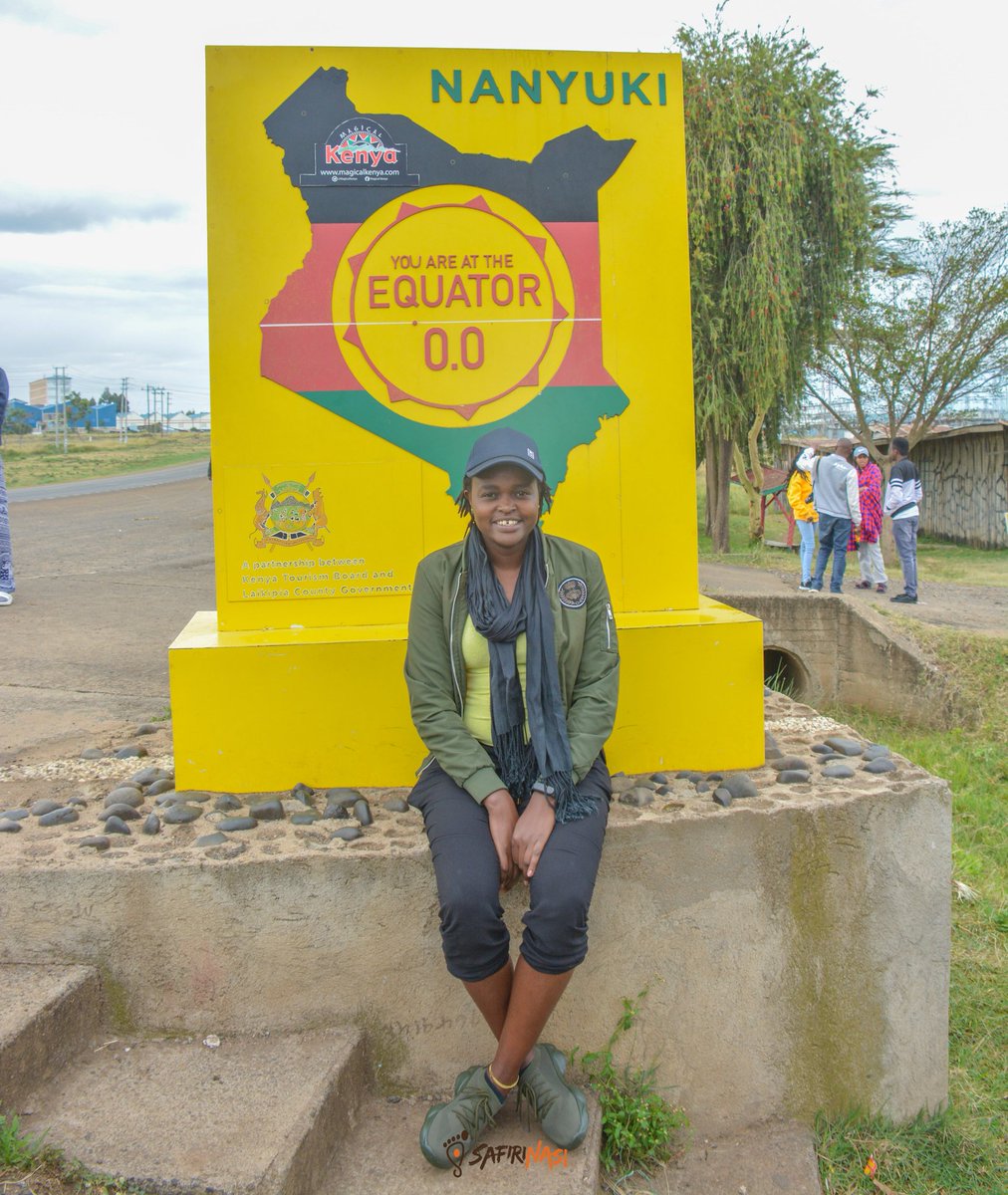 First stop is Nanyuki equator line!Here, they explain to you what happens in North and South hemispheres as you take pictures. Later we proceed to Nanyuki town for some shopping