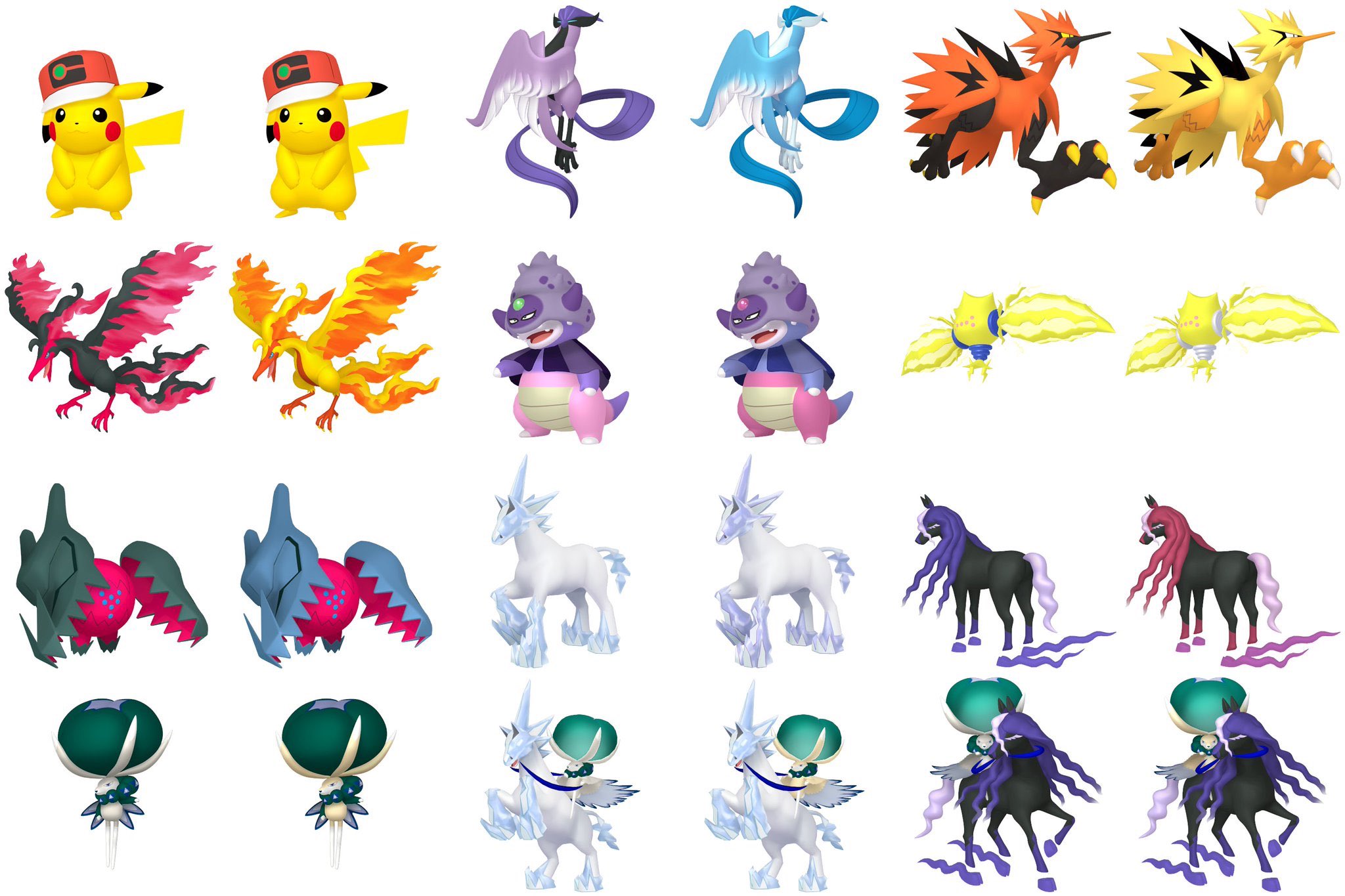 4kpte レイスポス等 新ポケモンの色違い一覧 冠の雪原 T Co Jc5ifwigak Twitter