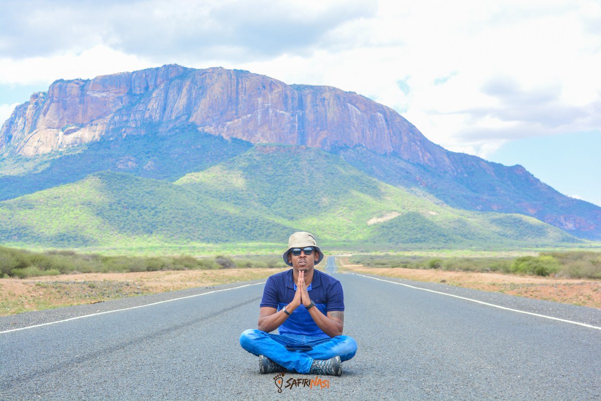 Apart from Isiolo and archer& #39;s post for lunch, the next major stop is mt Ololokwe!You cannot go to the North and fail to stop here...This mountain gives a picturesque background!  #travel   #tembeakenya