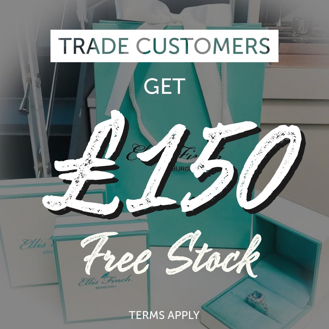 New stockists in the UK and Ireland can now Get £150 off your first order when you place your first order at helloabound.com/invite/ellisfi… #tradejewellery #wholesalejewellery #jewellerywholesale #jewellerydesign #jewelleryfranchise #franchise #tradejewellery #edinburgh
