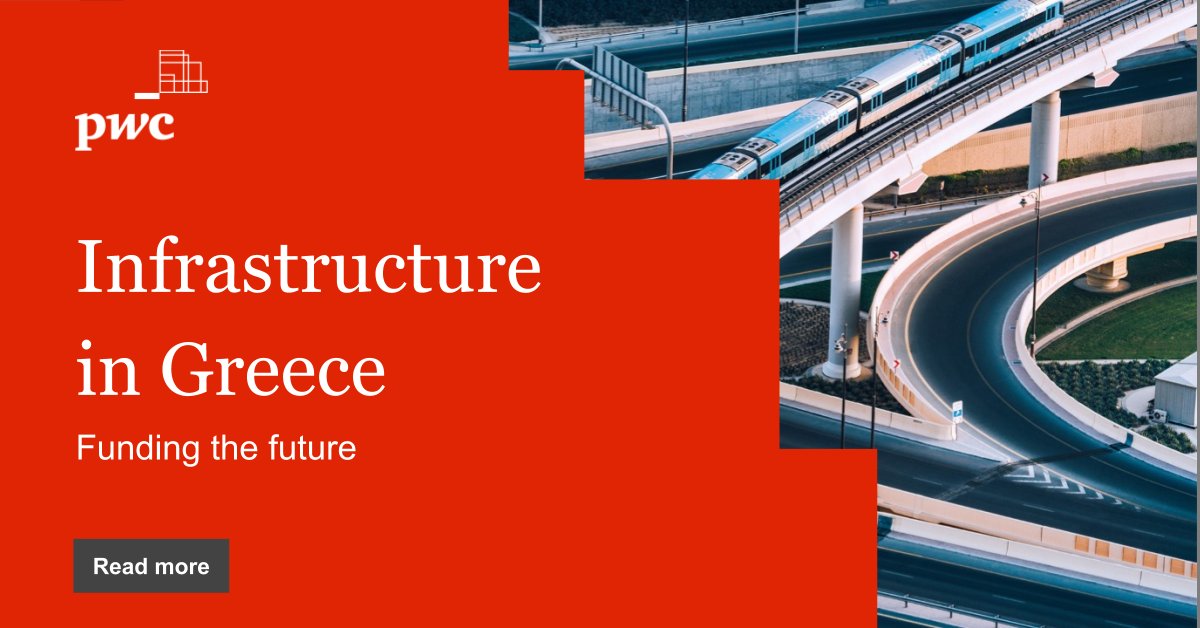 PwC_Greece's tweet photo. In 2019, Greece ranked 37th globally and 18th among the EU countries in terms of infrastructure quality. Find all insights in our Infrastructure report here: https://t.co/aZLHutsAUF and stay tuned for our next report coming in Spring! https://t.co/5cUppl1Y3E