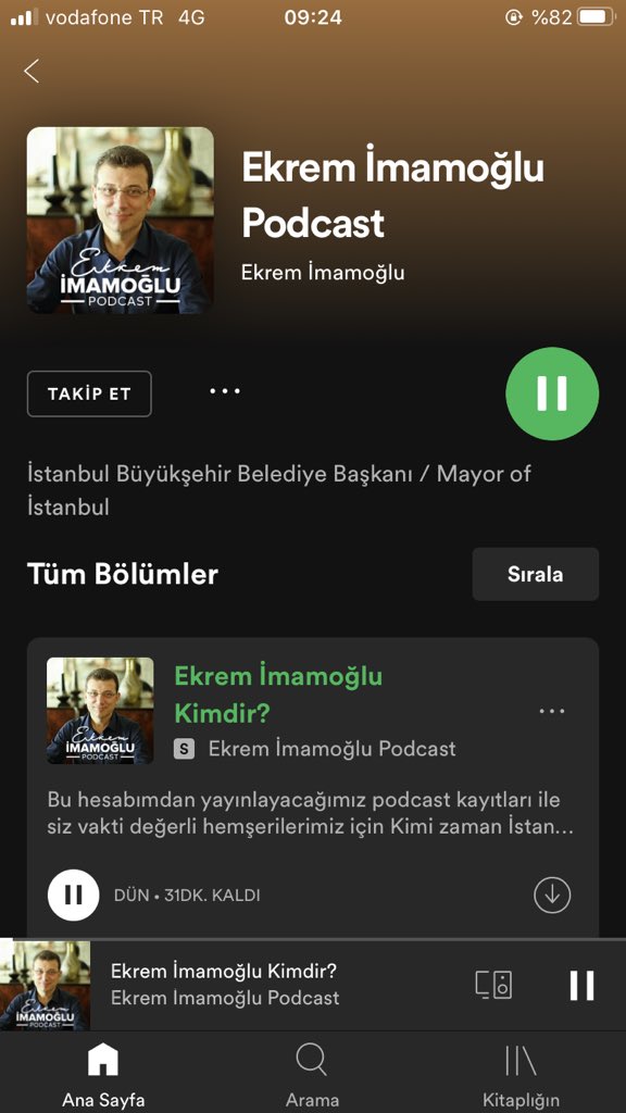 #ekremimamoğlu podcast dünyasına da girmiş. İstanbul’un böylesine yenilikleri, dijital dünyayı takip eden bir başkana sahip olması büyük şans.