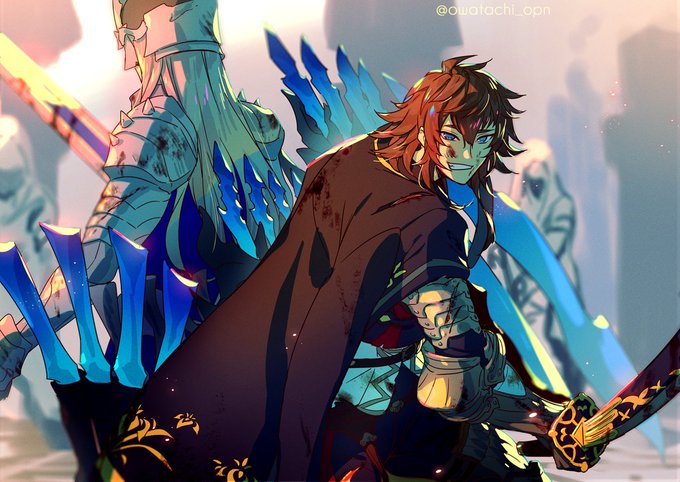 「そのツラだからなぁ。困ってるようには見えないさ」ギルガメッシュとシムールの関係めっっっっちゃいい……。   