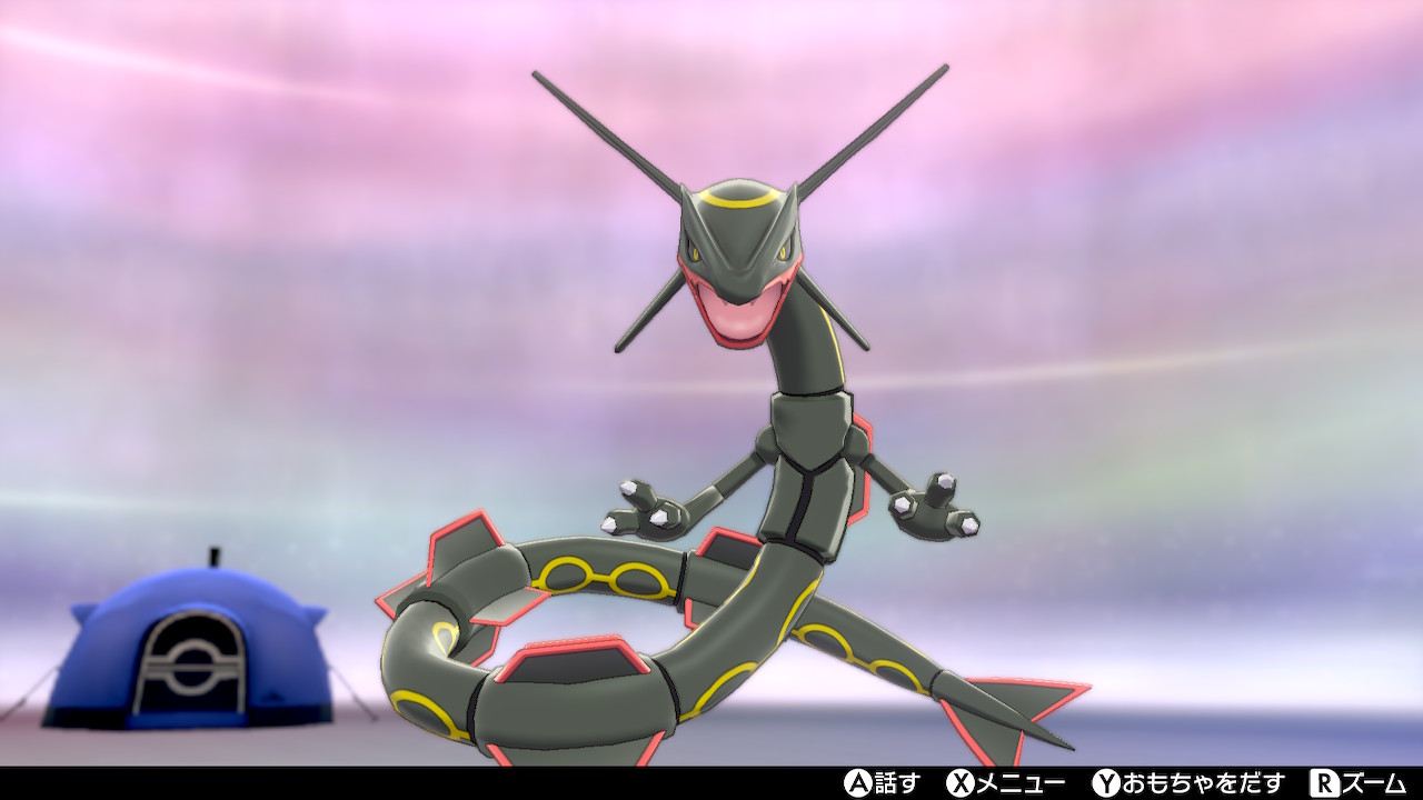 Yuya Usumで厳選した色違い陽気レックウザ おかえり 他の仲間達もつれてくる ポケモン剣盾 Nintendoswitch 冠の雪原 ウルトラホール産 自力色違い 色レックウザ 相棒ポケモン T Co Uy2yuj0zij Twitter