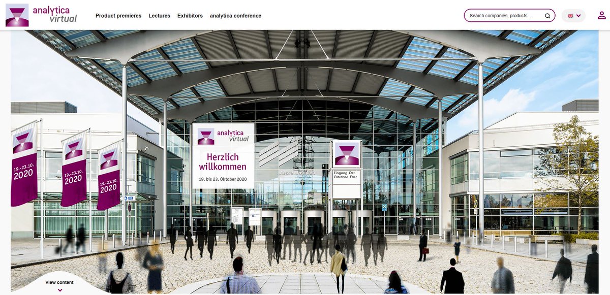analyticaFair's tweet image. Today 🟢 FREE registration is still OPEN 🟢 Visit 🟣 #analyticavirtual 🟣 as world&apos;s biggest event 2020 for #analysis, #labtech, and #biotech (until 11pm CEST) ✅ And, yes, this includes 🟪 #analyticaconference 🟪! 
bit.ly/3iwsE88
#diagnostics #QualityControl #DigitalLab