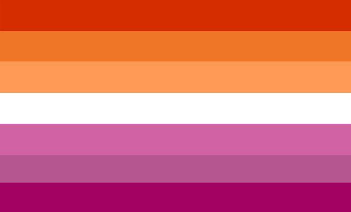Captain Celaeno They/She Lesbian (Please correct me if I got the wrong flag,)