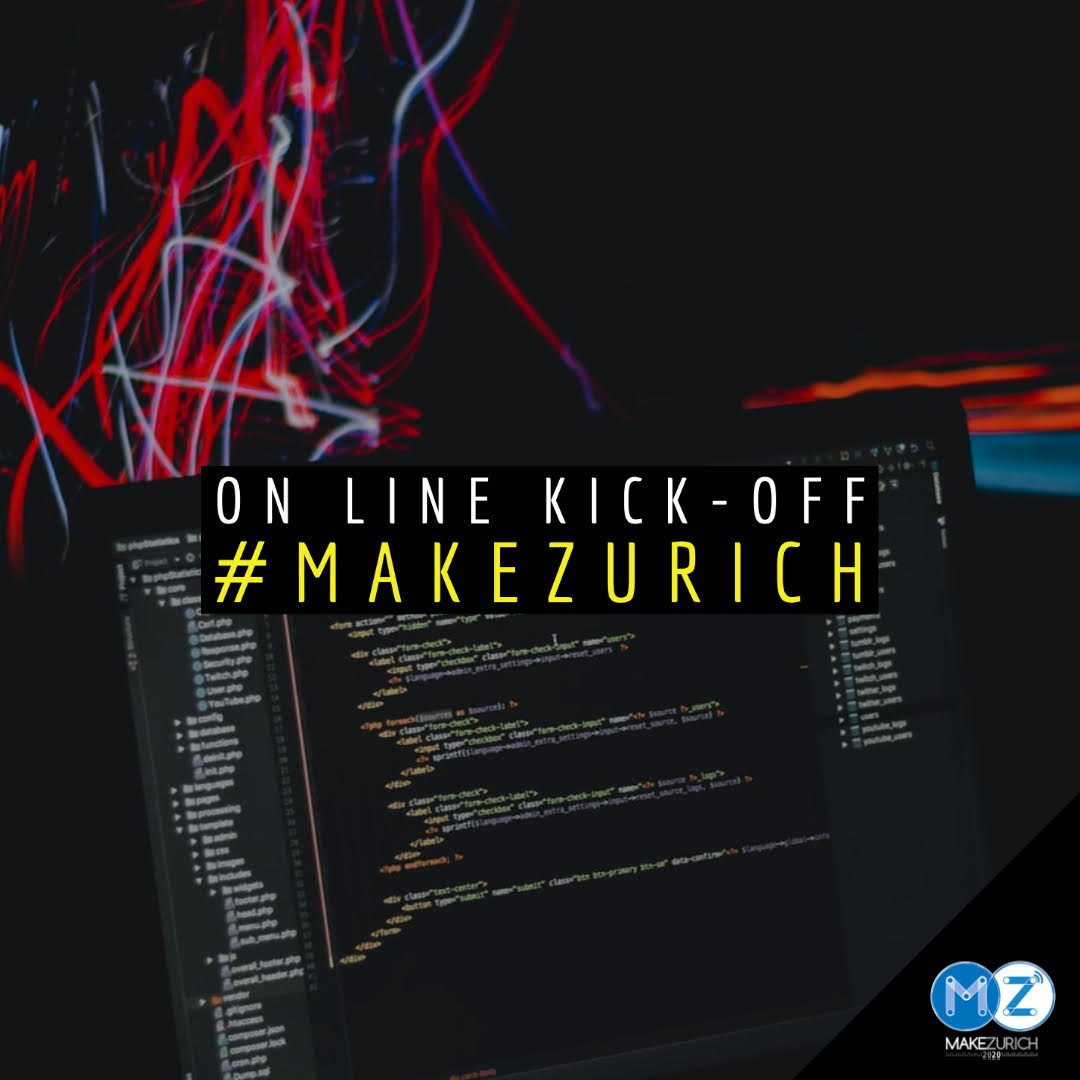 📢Today begins #MakeZurich 2020! To keep everyone safe: the kick-off will be **online**! 

The agenda is full of amazing workshops on line and on-site, and networking on slack!

makezurich.ch

#hackathon #lorawan #thethingsnetwork #makers #zurich #citydevelopement