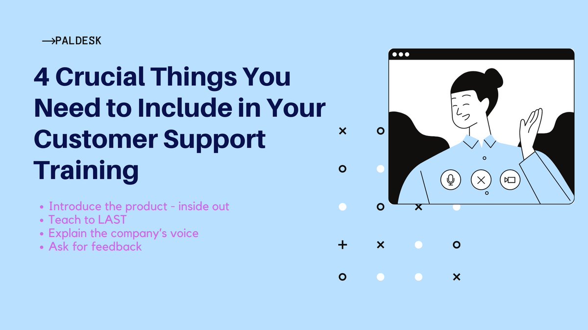 #CustomerService is the face of every company, so make sure to provide adequate training, empower your agents, and create a positive #companyculture where they can feel safe and welcome. 🥰
#customerexperience