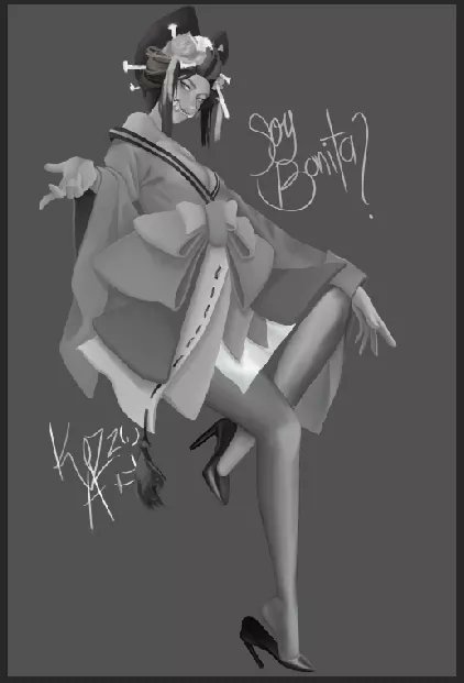 azzy060401's tweet photo. @HappysCafe @HuionEspanol #HappyandHuion vengo salvaje con la esperanza de un milagro y pa la suerte último dibujo que realicé 👀 https://t.co/tIwjIhso2J