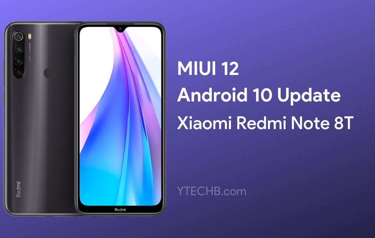 ytechb's tweet image. MIUI 12 based Android 10 Update now available for Redmi Note 8T!

Download Now - ytechb.com/xiaomi-starts-…

#RedmiNote8T #MIUI #MIUI12 #Android #Android10 #Update