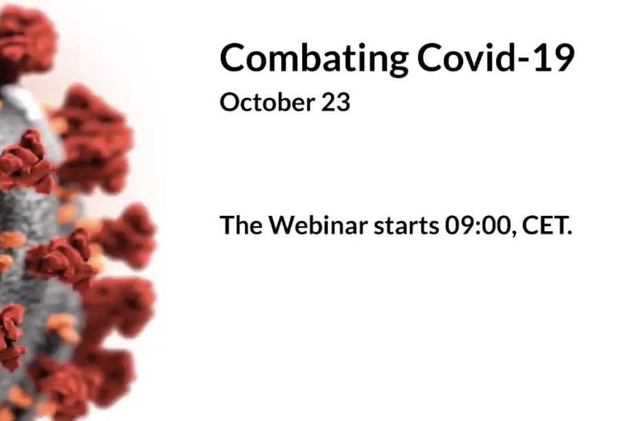 scilifelab's tweet photo. NOW LIVE! Tune in to the webinar Combating COVID-19; highlighting the ongoing research and the unique national team-science approach in the #SciLifeLab/@KAWstiftelsen research program.

Now streaming on: https://t.co/ZmD5pKruWI https://t.co/Yz1Vmm1zio
