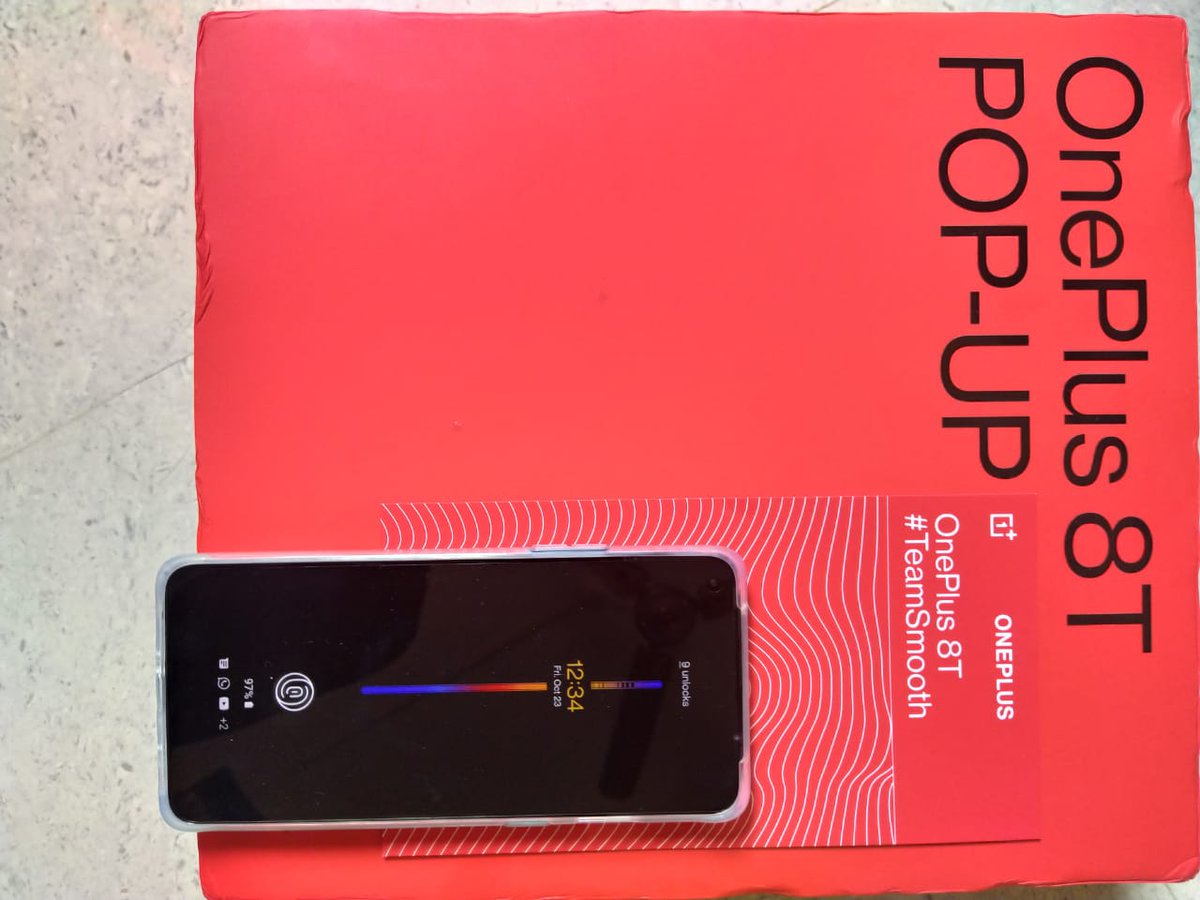 GunjalPushkaraj's tweet photo. #TeamSmooth Thank you Oneplus for this....happy with Oneplus 8T...#teamsmooth #TeamSmooth #Teamsmooth https://t.co/yQgE3ino4q