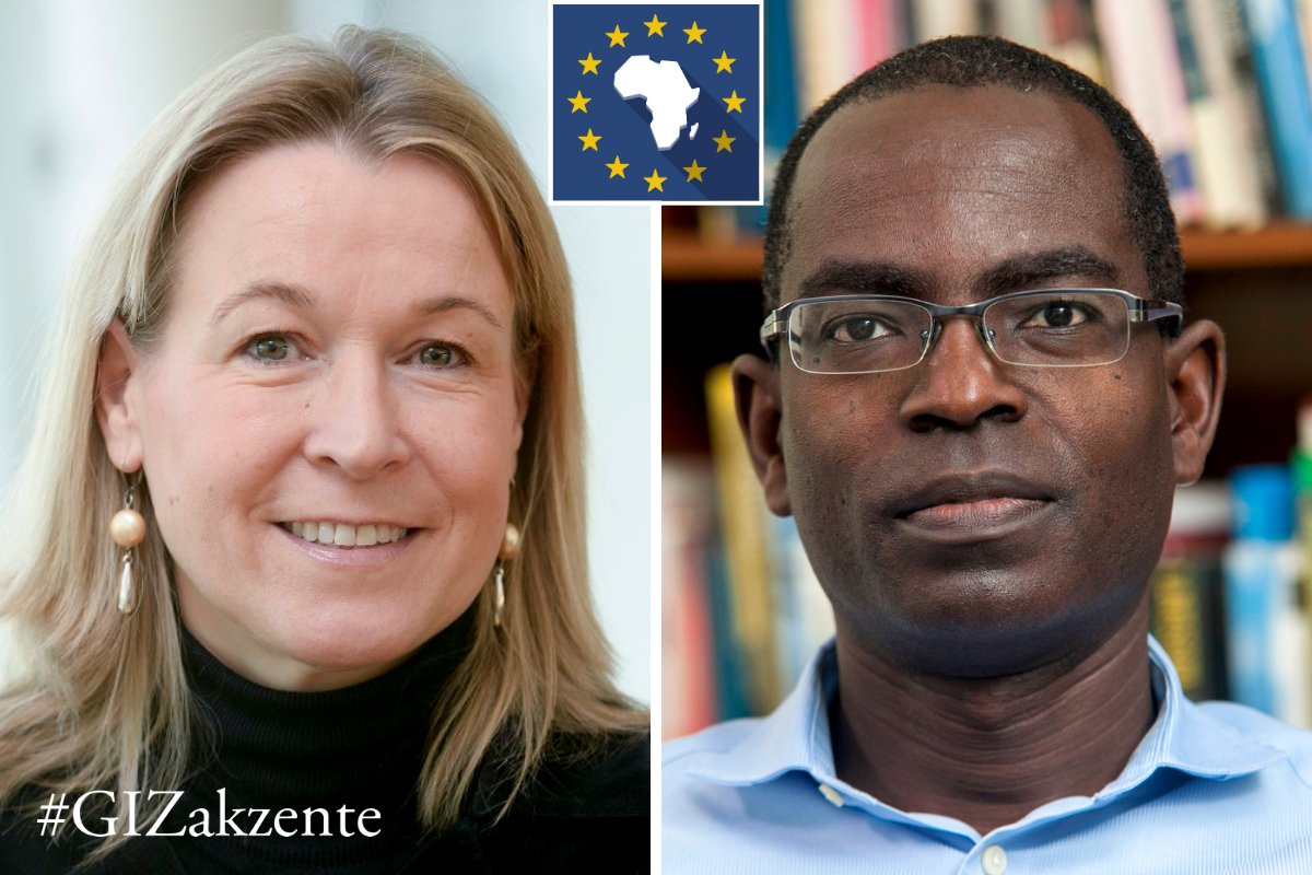 giz_gmbh's tweet photo. 🌍📣 What does the partnership need to look like in order to survive in times of crisis and be fit for the future? Sandra Kramer of @europeaid &amp; @PatrickAwuahJr of @ashesi examine this question for #GIZakzente: https://t.co/7XQEWqNiW0 #EU2020DE @europeaid @ashesi #TeamEurope https://t.co/8A0oGNKFY4
