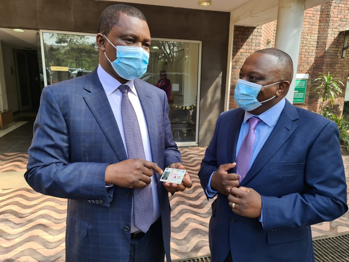 HonJBMuturi's tweet photo. Received my Smart DL at the @ntsa_kenya offices this morning.
Glad to note that in a bid to enhance the #MoveToSmart,the Director General,Mr. George Njao &his team will roll out mass enrollment drives at various @HudumaKenya centres. Kudos to the team for their great service. https://t.co/GvLUMKmwN8