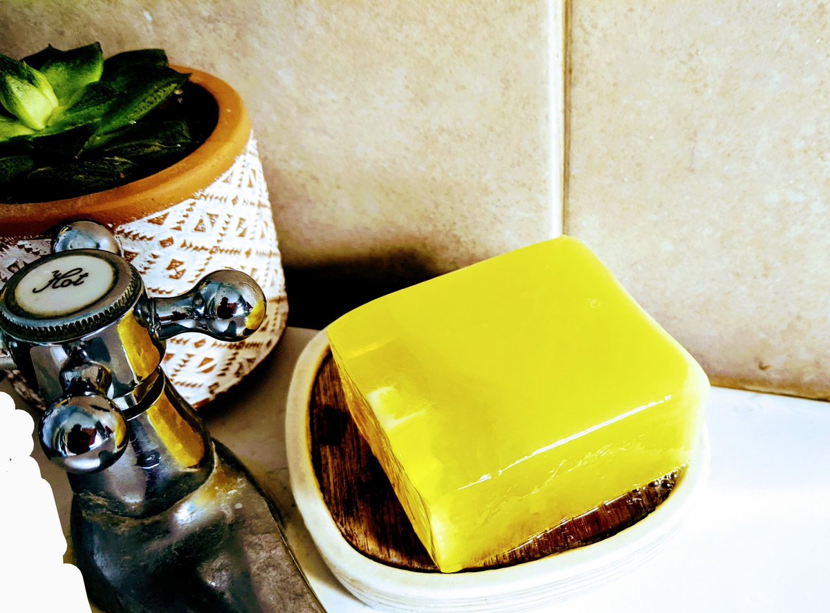 Pineapple and coconut glycerine soap #soapshare #handmade #nondrying #handwashing