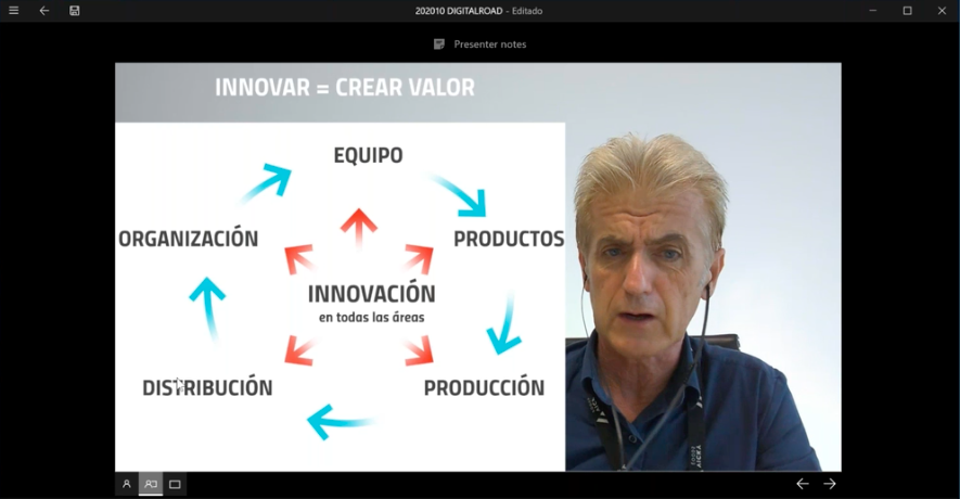 vickyfoods's tweet photo. 👉 "Desde siempre la innovación ha sido una de nuestras principales palancas de crecimiento. Hemos sido una organización inquieta. #VickyFooders es una comunidad de consumidores que nos ayudará en proceso de #innovación". Nuestro CEO @rafjuan en #TDR20 #TheDigitalRoad #FelizFinde https://t.co/EgEf5uFF5i