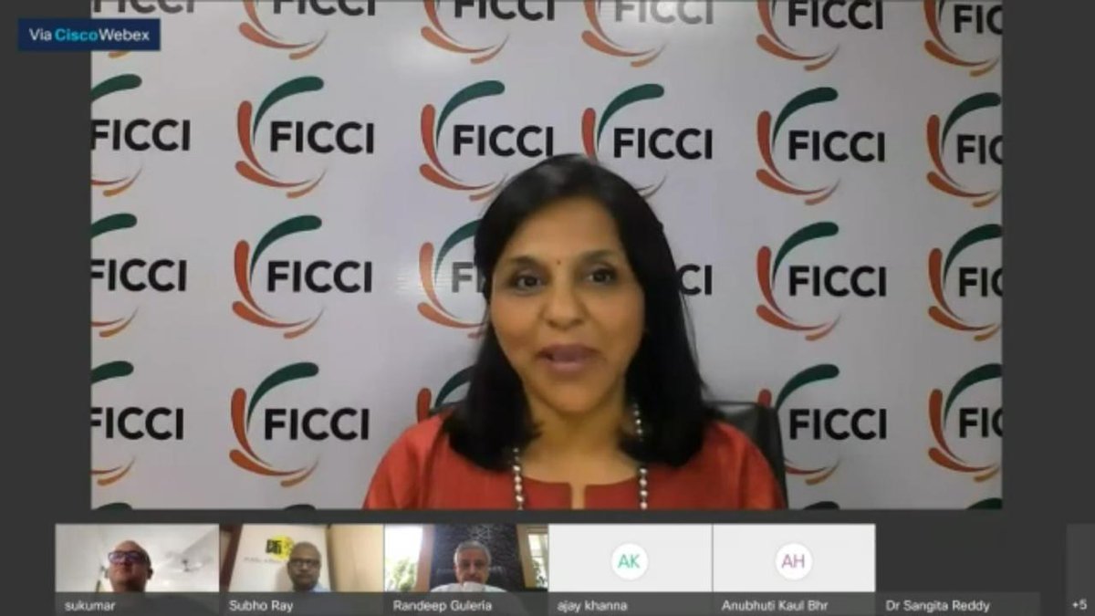 We are fighting the war of our generation, lets respond with innovation and technology: Dr Sangita Reddy, President, FICCI on Building a Pandemic Resistant World at PAFI's 7th National Forum 2020.
#PAFINationalForum https://t.co/c1H165pvcq