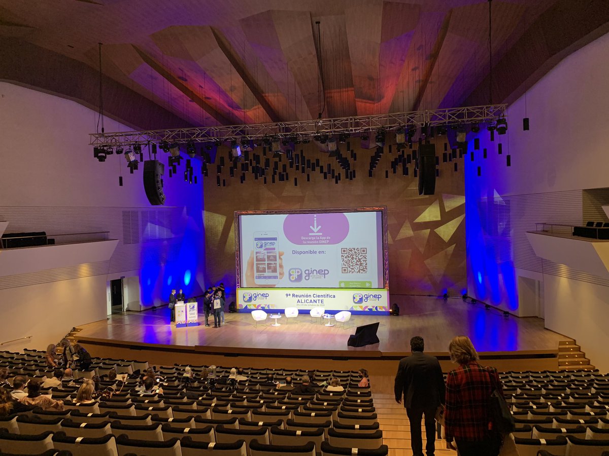 Comenzamos #GINEP2020, un congreso seguro de #ginecólogos y #ginecólogas privados. Dos días completamente científicos.