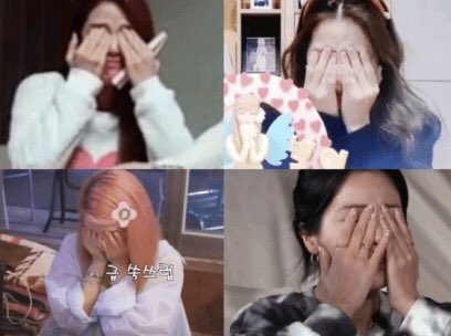 8. Solar gets shy when she cries so she covers her eyes with both hands like this... PEAK DEVASTATION