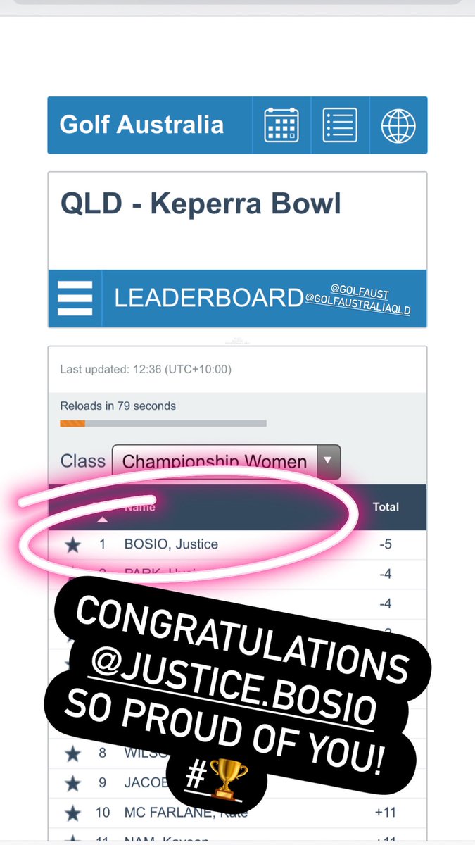 <a href="/GolfAustQLD/">Golf Australia QLD</a> <a href="/GolfAust/">Golf Australia ⛳️</a> #keperrabowl #🏆 Congratulations Justice Bosio!