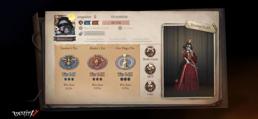 cssvampii's tweet photo. I'm playing Identity V. Fancy a game? https://t.co/tYbjR4TE7U