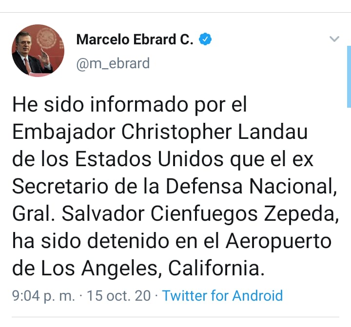 DorhenyCayetano's tweet image. Son días oscuros para la mafia que imperaba en el país, #Cienfuegos es detenido.
🙀 Y pensar que estaban a cargo de la Defensa Nacional personas como él.