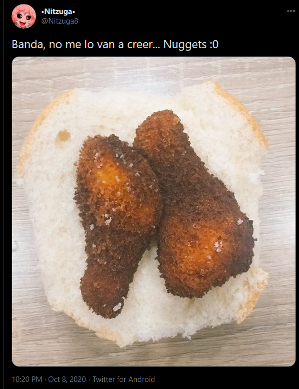 NitzugaOf's tweet photo. Se va a comer a sí mismo. https://t.co/DYxd03HTNu