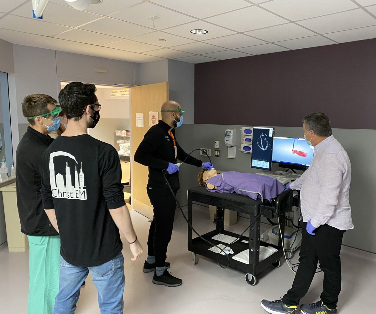 Advocate Christ EM Ultrasound tweet media