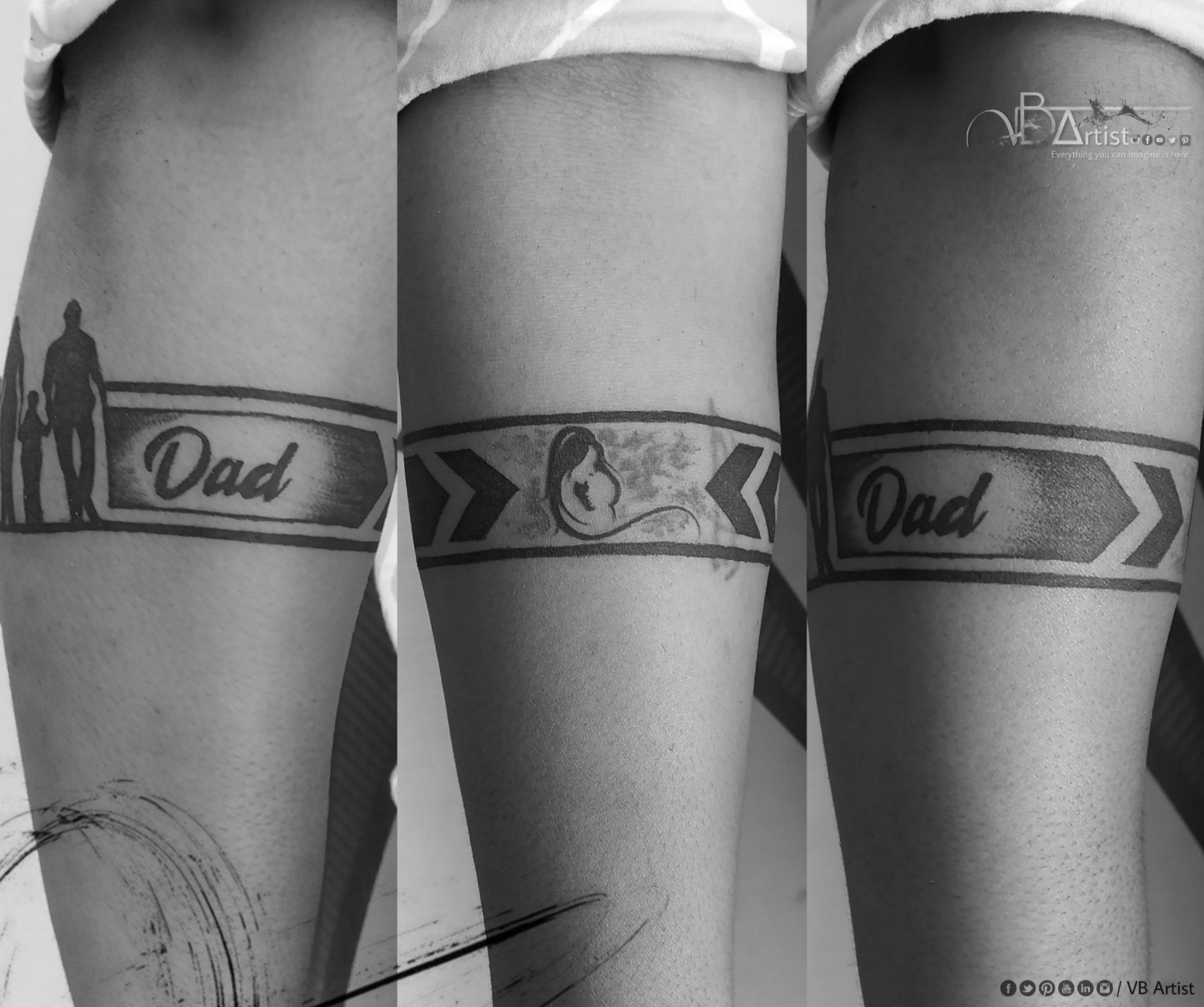 99 Armband Tattoos That Are Pure Art  Bored Panda