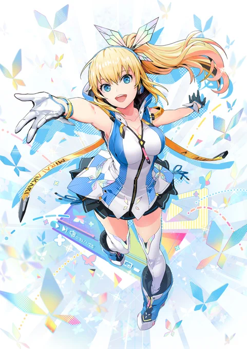 実は…!あのVTuberミライアカリさん(@MiraiAkari_prj)のライブビジュアルを担当しておりました…!
新衣装もキービジュアルも本当に可愛くて…👏ミライへと1歩踏み出したアカリさんの雰囲気が伝わるように頑張りました…!
ライブは10月29日!!楽しみですー!🥳🦋
https://t.co/4rjLm628gc 
