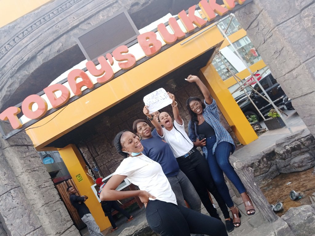 They came out really hard on this one... Today's bukka staff were not left out on this one   #EndSARS    #EndSarsProtests  #EndSWAT  #AbujaProtests  #AbujaTwitterCommunity