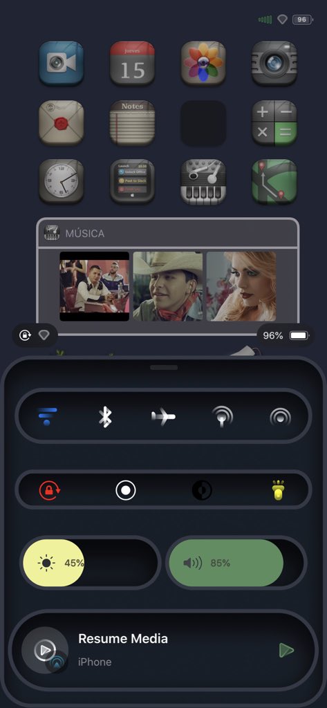 KomandanTech's tweet photo. My setup for today 😁
Theme #Desire2 by @Coccco28
LS + SB by @FAlhmma
ColorMeNotifs by @MrGcGamer
Snowboard by @SparkDev_
XENHTML by @_Matchstic
SkinnySettings by @CydiaGeek
StatusBar #AiirO by @aiirikx
Prysm by @LaughingQuoll
MagmaEvo by @NoisyFlake
Wall SB by @DahlinKawika https://t.co/T4lsFdKEK5