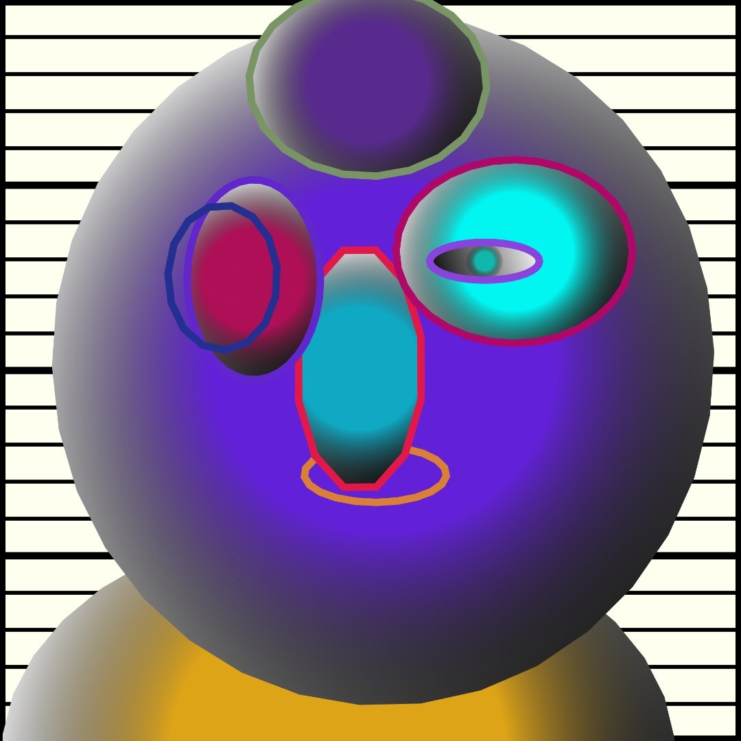 MatchaMaze's tweet photo. https://t.co/8V7nkU2BZD
Suspect 4
Topic of the week: Abstract Mugshot

#codeart #digitalart #pattern #patterndesign #proceduralart #abstractart #abstract #js #javascript #oneeveryday #experiment #experimental #illusion #illusion #face #random #gnerated #mugshot https://t.co/Oa6FkdW92W
