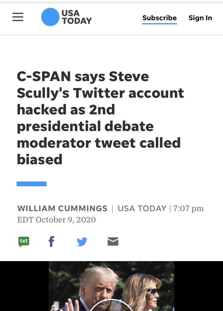 Of course, the reason that people like Scully pull defenses like this is that they’ll be able to get media reporters to report their bogus defense.Here we have  @thedailybeast,  @USATODAY,  @NBCNews and  @AP.