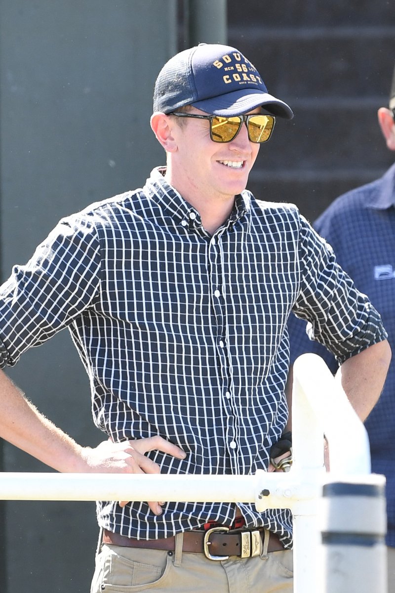 nzracingnews's tweet photo. Shaun Phelan is looking forward to Saturday where he will partner #MagnanimousMan in the Great Northern Hurdle @Ellerslie_Races
https://t.co/l56NE1Iut3 https://t.co/SMYaQzE1t5