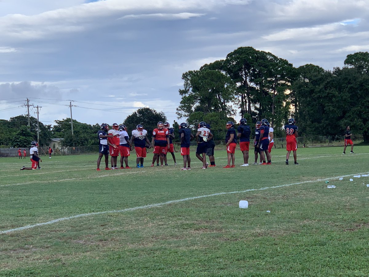 Visiting the Patriots @ Miramar! SUPER EXCITED to be ENTERING PHASE THREE of our Return to Play Plan! Practices for Football, Volleyball, Cross Country &amp; Bowling start this week. Stay safe while having fun.   <a href="/msformoso/">Director Formoso</a> <a href="/larryblustein/">Blustein Recruiting</a> <a href="/browardschools/">Broward County Public Schools</a>