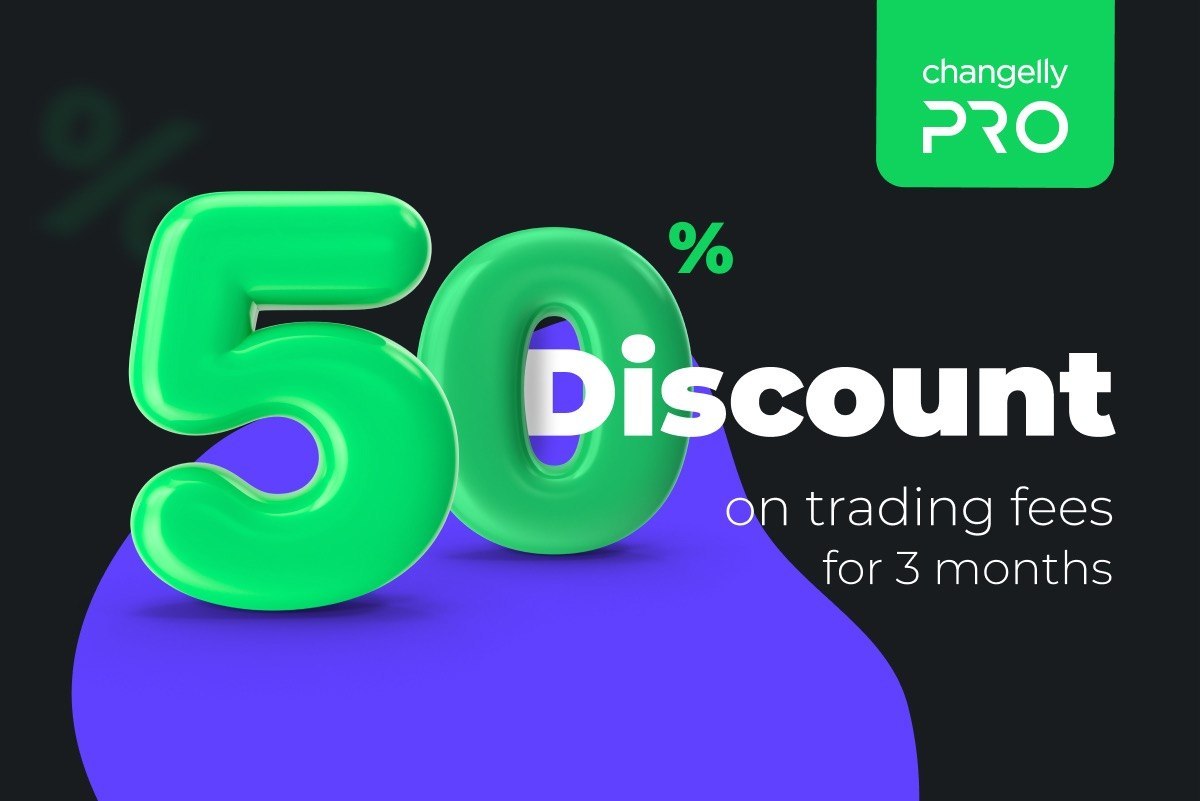 Start your trading journey with a 3-month 50% discount on Changelly PRO trading fees! 
🚀 Create a Changelly PRO account -> pro.changelly.com/referral/a7ae4…
🚀 Make one trade before October 21st
🚀 Three winners will be announced in our blog -> bit.ly/3k5sqGS
 Good luck!