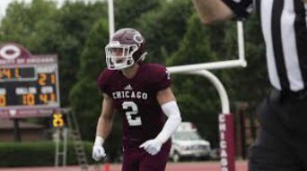 EnneyRyan's tweet image. After a great phone call with @UCCoachDavidson, I am pleased to have been offered admission support and a roster spot from The University of Chicago! @UChicagoFB