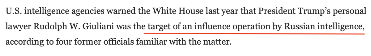 Let's get terms straight: "target of an influence Op" by RIS when you're LOOKING TO PLAY FOOTSIE WITH RIS is, well, you ain't a victim. 