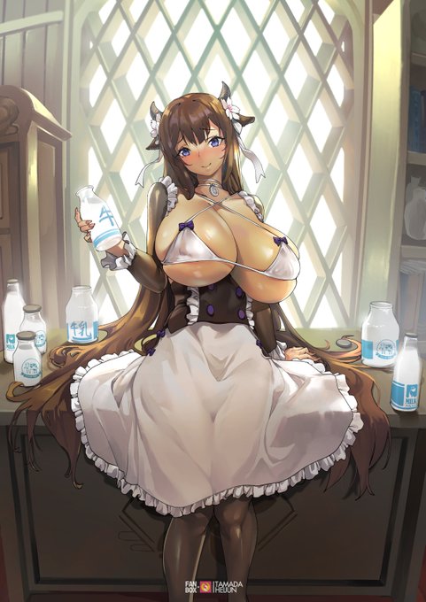 Kashino Maid
"Here are your milk ~"
「ミルク届きに来ました～♥」
#Azurlane #アズールレーン
---------------------------------------
HD images, Alt versions are available on:
■FANBOX■ https://t.co/NEcuezFhUQ
■SUBSRIBESTAR■ https://t.co/HubRdZGZzN 