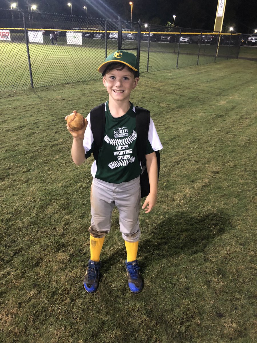 philhartig's tweet photo. Game Ball for Tyler!!! Got the W on the mound! 4 Ks in 2IP, 2-3, 2B, RBI https://t.co/hhyuNiTJ2u