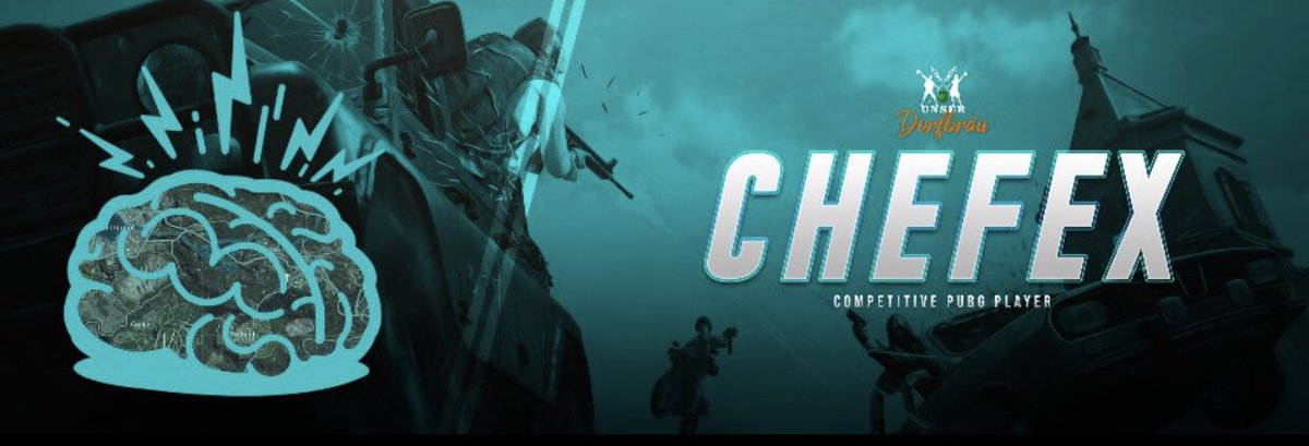 THEREALCHEFEX's tweet photo. Mega Team. Mega Aim. Mega Brain. #TEAMIQ #EINFACHSMARTER #besmarter #doitwithIQ
Follow ▶️ @TeamIQ_PUBG
Danke an @7crimeZz ❤️
Für Banner und Logos slided in seine DM‘s. #wortheverypenny
Be smarter and ask @7crimeZz https://t.co/feWcs4YRq3