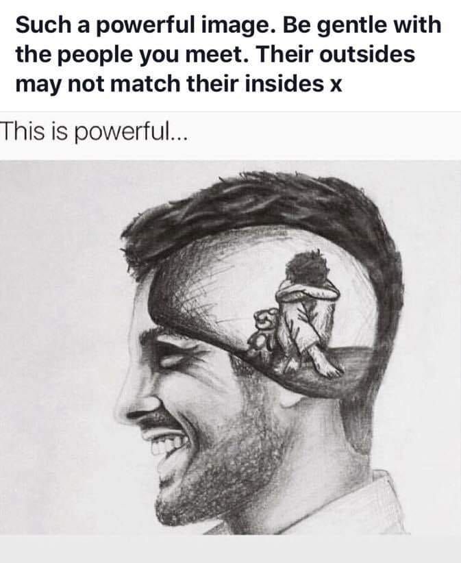 namiventura's tweet photo. Be kind... You never know what's truly going on with people you meet...
#MentalHealthMatters #BeKind #CareForOthers #WeCare #NAMIVC https://t.co/Pf9tWoVd8W