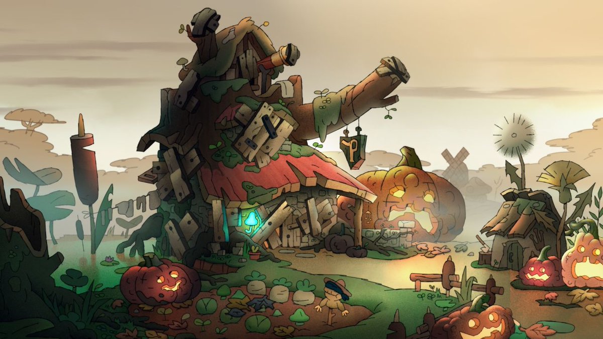 Radrappy's tweet photo. Our BG team absolutely killed it on the #amphibia Halloween special.  Check it out THIS Saturday on @DisneyChannel! https://t.co/LGr6aJTtVu