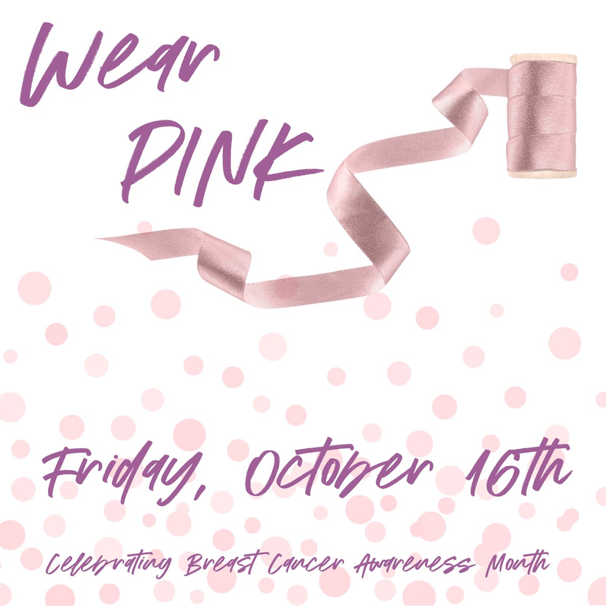 Wear Pink! 💙💛