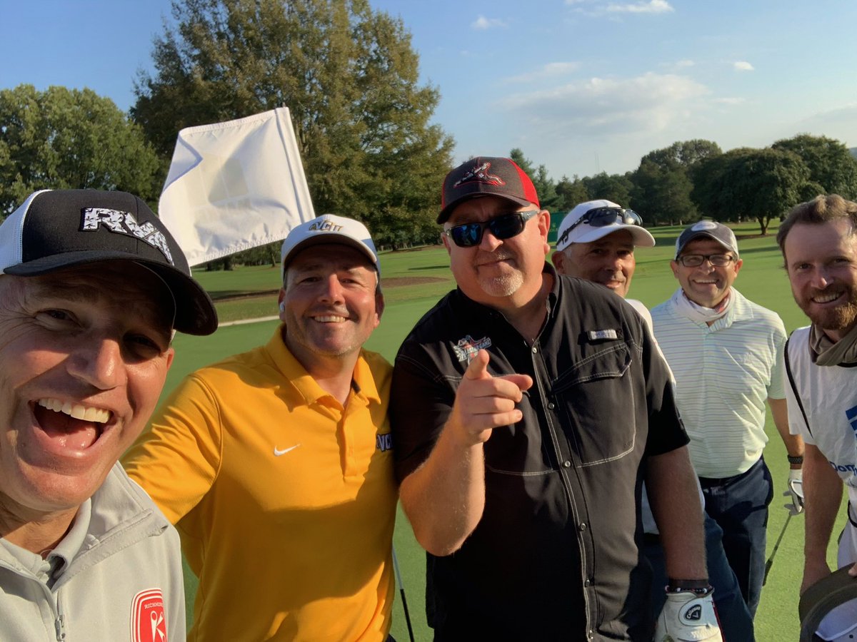 GoVCURamsAD's tweet photo. Excellent day with this group for @DECCGolf Pro-Am. Didn’t defend our title but had a championship day. @RichmondPrez @tweetparney @DreamhighRSU6 #ThisIsRamNation #LetsGoVCU https://t.co/U3wOgrkncd