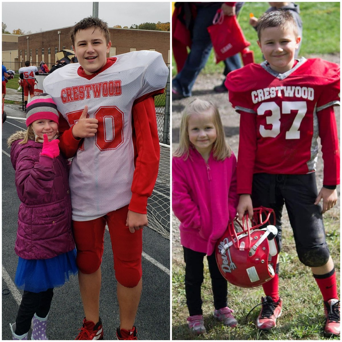 MattRoosa's tweet photo. My annual last day of football picture.
4th grade/7grade....PreK/2nd....time sure does fly by! https://t.co/dfIci94ALp