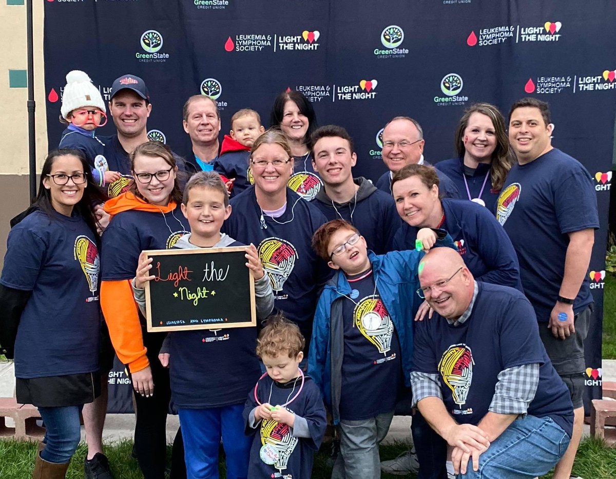 JessicaMBarlow's tweet photo. Hope we can #LightTheNight in person again next year!! @LLSIowa https://t.co/XkOmNrarx3