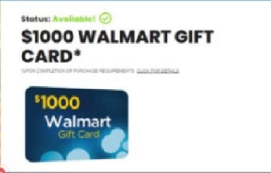 BestOff82544876's tweet photo. Valid until 20-10   Only for the USA
Get a $ 1000 Walmart Gift Card
https://t.co/1rmRKsXq2G
Remember to complete the entire survey EASY AND SIMPLE
#gift #gifts #giftcard #Rewards #promotion #offers #prize  #Retweet #thebestofferoftheday #Walmart
Follow me https://t.co/cxnrDsgX6L