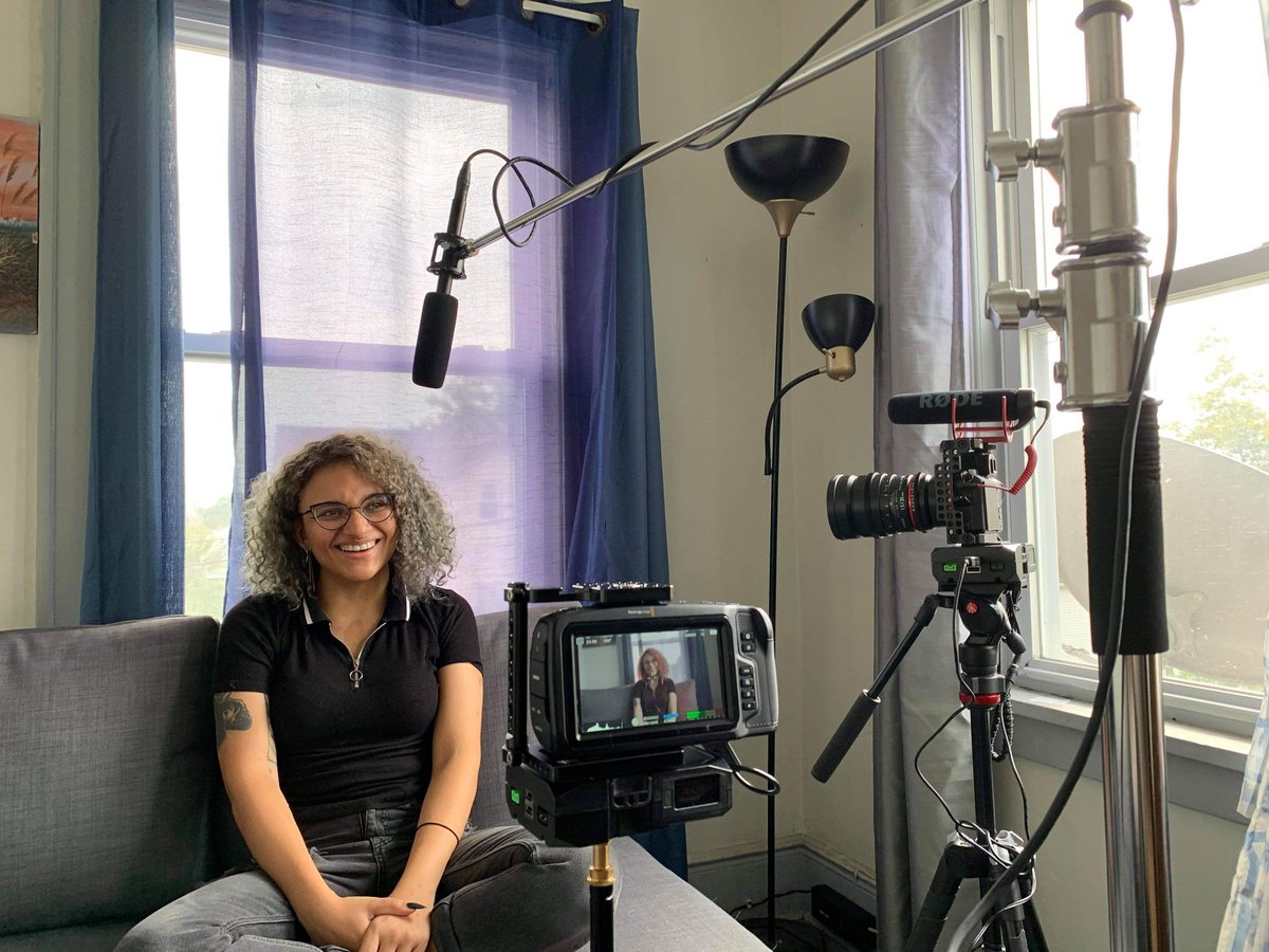 I'm making a documentary! In front of the camera for once talking about some pretty interesting things.  #neurofibromatosis #nf1 #nf1awareness #Documentary